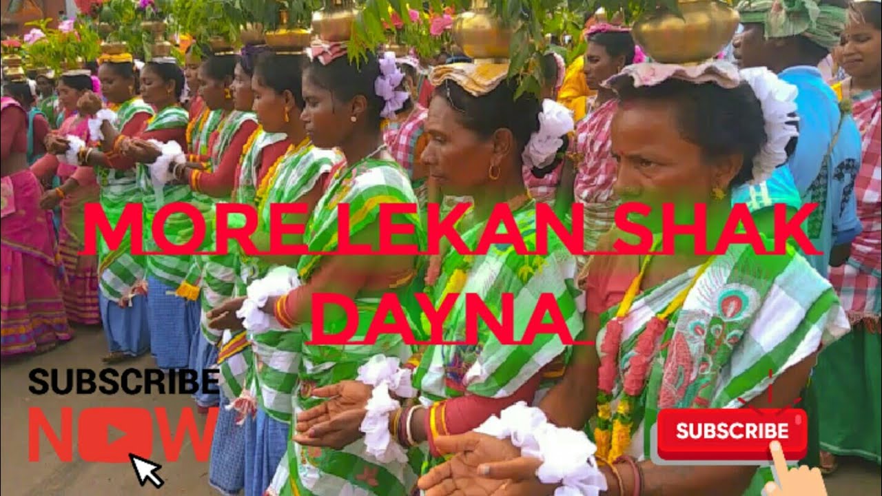 Letest santali saharai video song 2019 More lekan shak Dayna