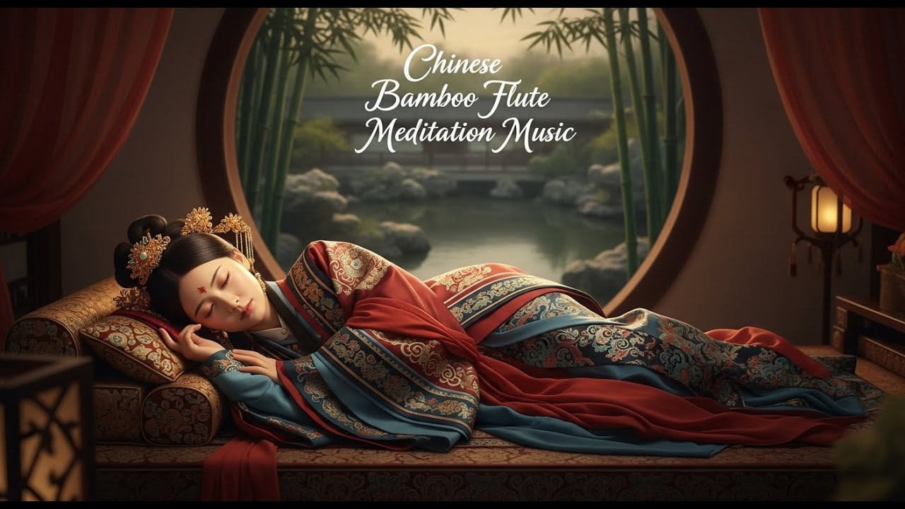 Chinese Bamboo Flute Meditation Music – Traditional Instrumental for ...