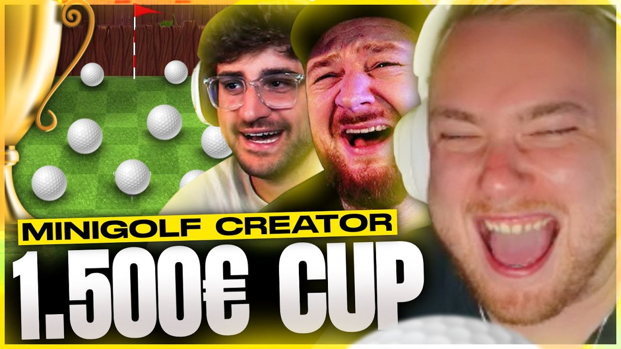 ⛳ Mein 1.500€ GOLF CUP! 🏆 ft. Eli, Steini, Ali, KC, Mehdi, Seyyn & Co. 🔥 | SolutionPlayz