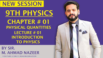 INTRODUCTION TO PHYSICS