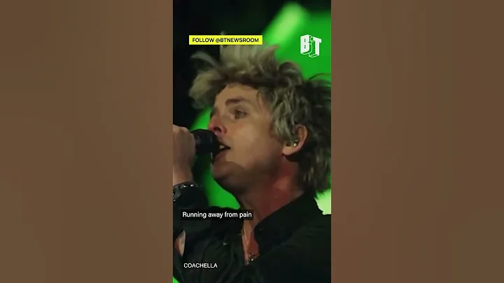 Green Day, Coachella’s headlining act, took the main stage and voiced solidarity with Palestine.