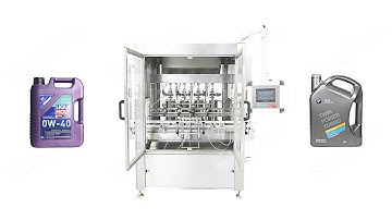 Automatic 1-5L Piston Filling Machine 『Lubricant Barrel Dispensing Equipment』
