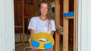 Building Our Own Home Ep. 37 | Wiring This House ALONE