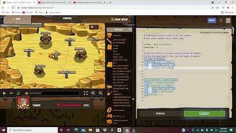 lurkers in codecombat, python