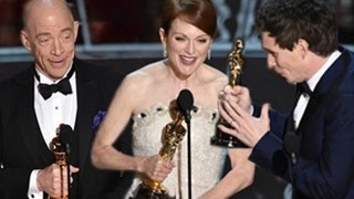 Oscar Awards 2015 Winners (Complete List) Eddie Redmayne, Juianne Moore & More (Oscars 2015)