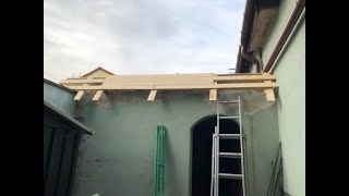 20. Dachkonstruktion Aus Holz Beliebig Erweiterbar. 2