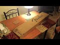 Fender Stratocaster 50s Maple Soft V Replacement Neck UNBOXING