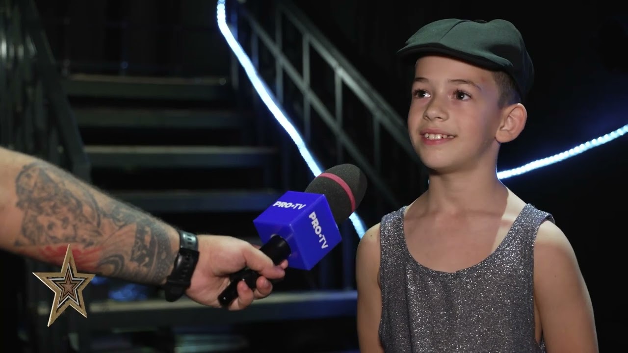 ⁣Impresii la cald cu Darius Pintiliuc dupa terminarea numărului de la Românii au talent