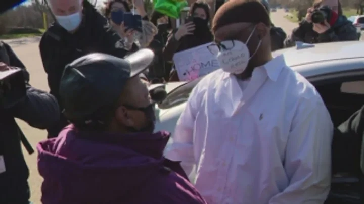 Man who says he was forced into confession of double murder released from prison