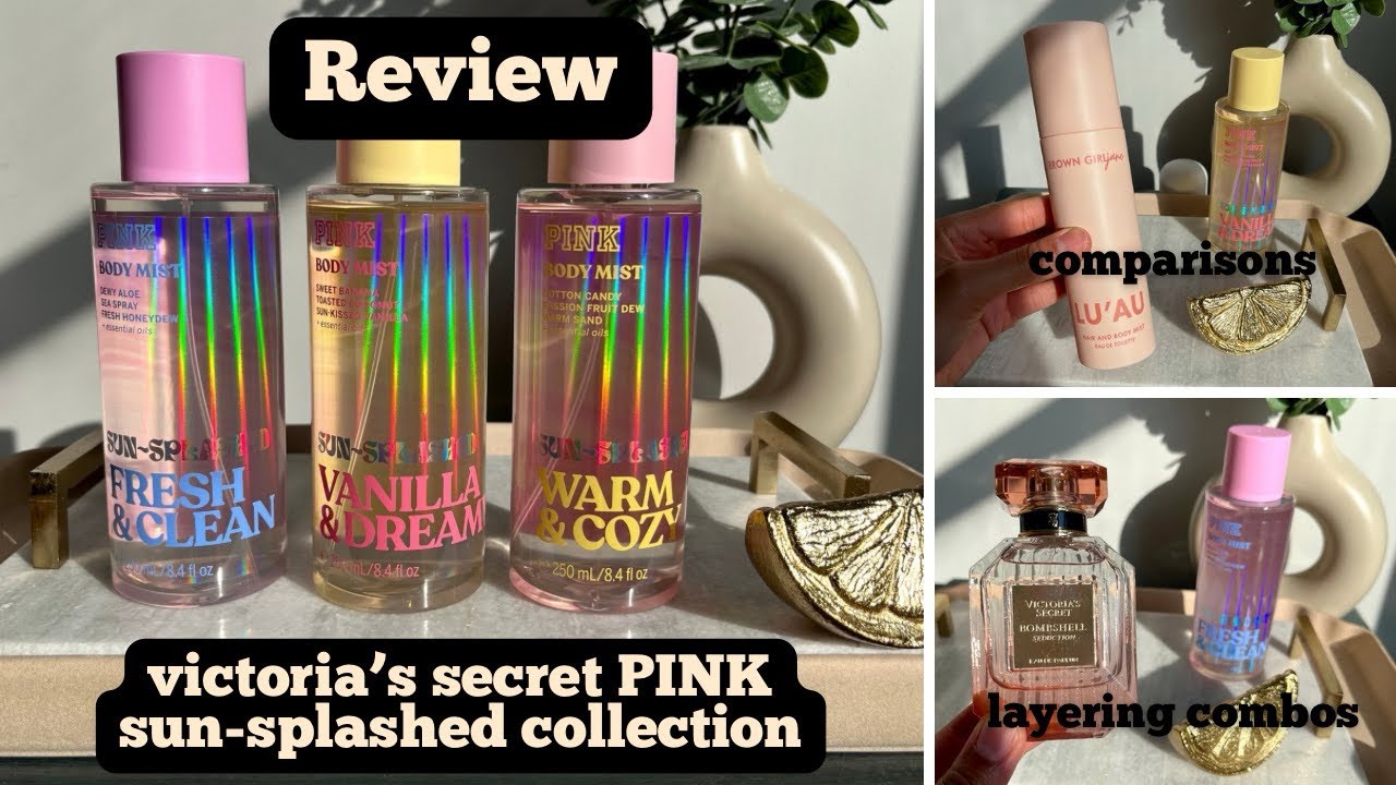 Давайте рассмотрим коллекцию фланкеров Victoria’s Secret PINK Sun-Splashed! (Банановый аромат?!)
