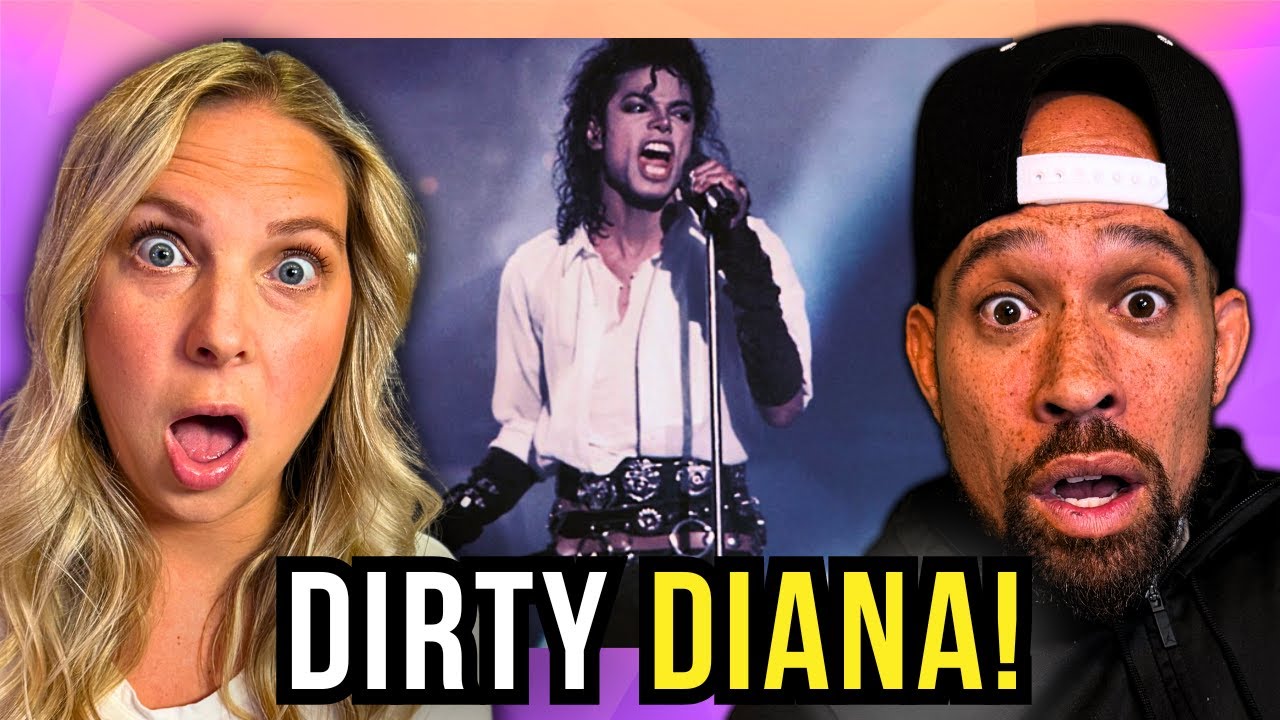 Wife's FIRST time EVER seeing Michael Jackson - Dirty Diana!! This is different...