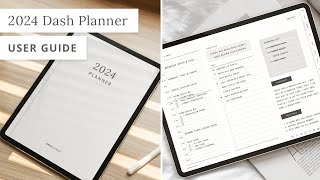 How to Use the 2024 Dash Planner  Digital Planner Guide