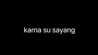 @ZaaxlnsKANNA nih lek yang mau request lagu karna su sayang#zyxabc #laguold #xyzbca #fypyoutube