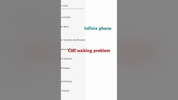 call waiting# setting on infinix mobile problem solve 2025❤👍