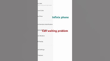 call waiting# setting on infinix mobile problem solve 2025❤👍