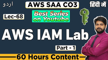 AWS IAM Lab Part-1 Hindi/Urdu | How to create IAM User in AWS | AWS IAM Tutorial | IAM User