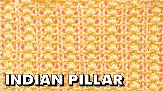 INDIAN PILLAR STITCH for Beginners (Best Beginner Knit Stitches) by Sheep & Stitch 45,965 views 2 years ago 6 minutes, 43 seconds