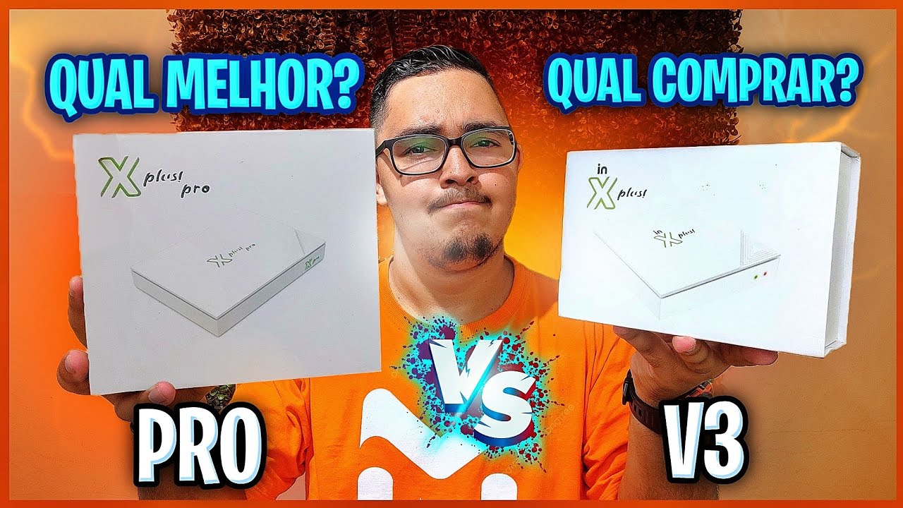 XPLUS V3 OU XPLUS PRO? QUAL TV BOX STREAMING É MELHOR? QUAL RECEPTOR TV