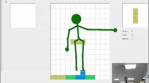 Kinect Tetris - prototype video