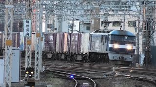 EF210-149＋コキ 5070レ 名古屋駅通過
