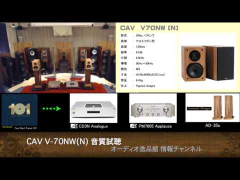 CAV V-70NW (N) スピーカー 高音質 リボンツイーター　美品 CAV V-70NW (N) スピーカー 高音質 リボンツイーター 美品