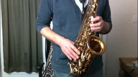 Mastering the Blues Scale Vol. 1 Lesson 3-Smooth Jazz Alto Sax Clip