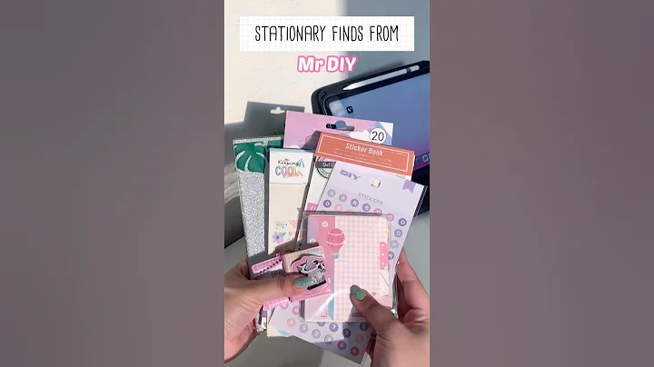 Cute Stationary Finds from MR. DIY | Pinteresty stationary finds