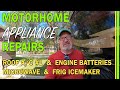 MOTORHOME REPAIRS | MAJOR INTERIOR APPLIANCES | MICROWAVE TOUCH PAD | REFRIGERATOR ICE MAKER | EP139