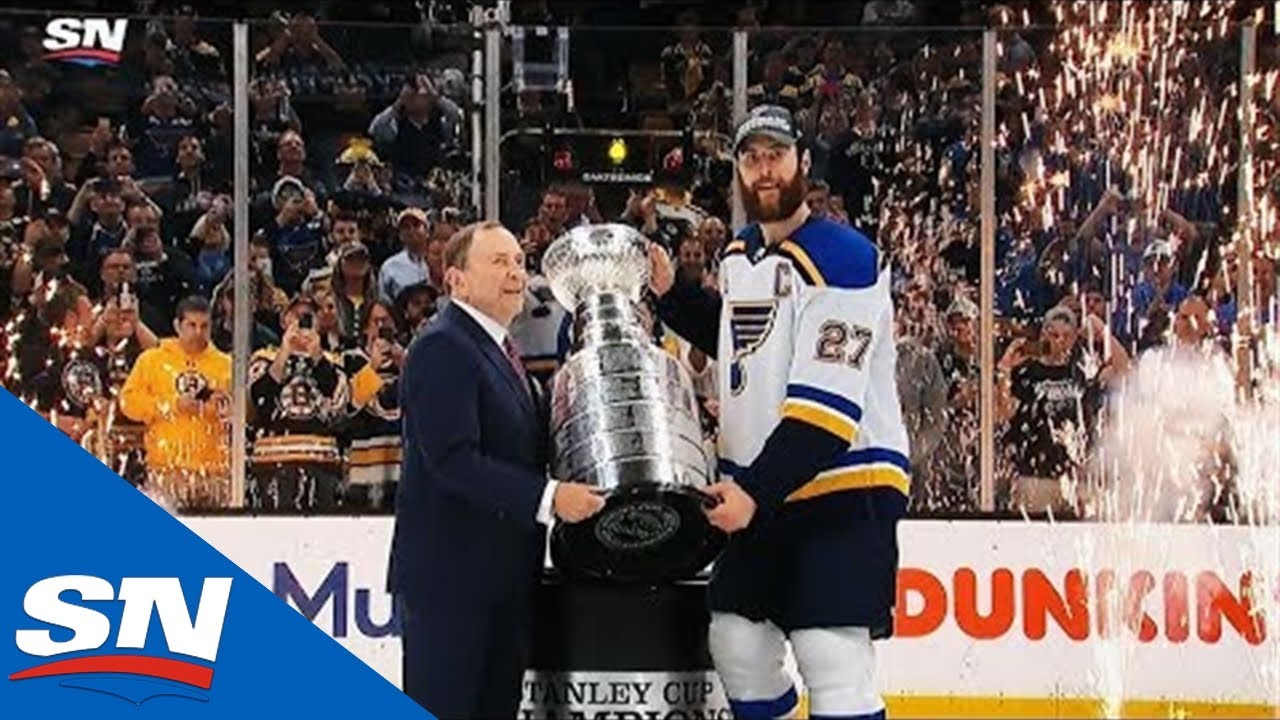 St. Louis Blues Hoist First Stanley Cup In Franchise History - YouTube