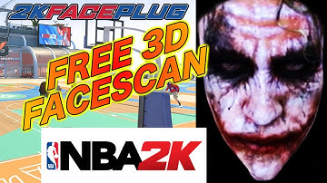 *FREE* DARK KNIGHT MOVIE JOKER 3D FACE SCAN *ALL 2K VERSIONS*