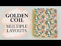 GOLDEN COIL | my new 2021 layout for CONTENT Planning |