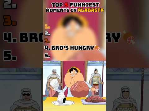 Top 5 Funniest Moments In Alabasta| ONE PIECE| #onepiece #viral #fyp #viralshorts #anime