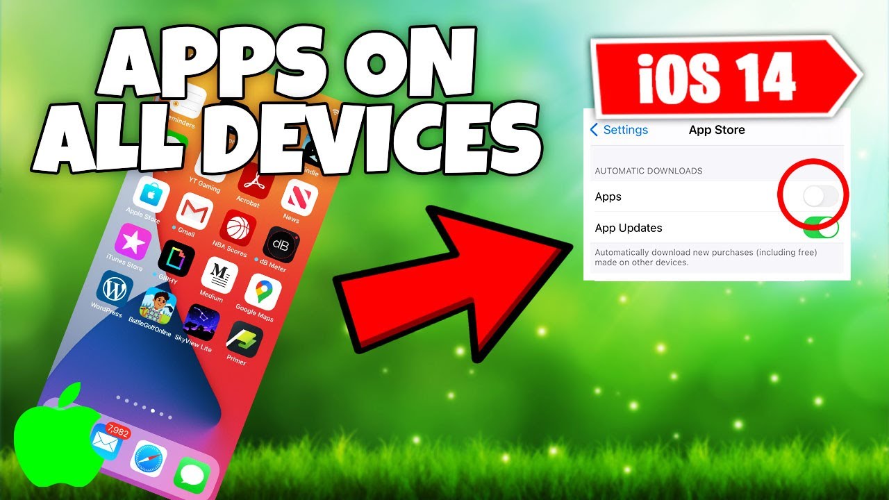 How To Stop Apps Downloading On All IOS Devices Automatically iPhone