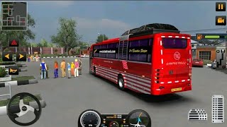 Modern Heavy Bus Coach Public transport Free Bus Games screenshot 2