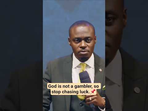God Is Not A Gambler Stop Chasing Luck Apostle Grace Lubega Apostlegracelubega Phaneroo