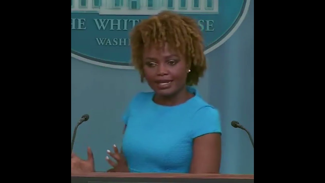 KJP Gets Pressed After Biden Decides Not To Comment On Protests