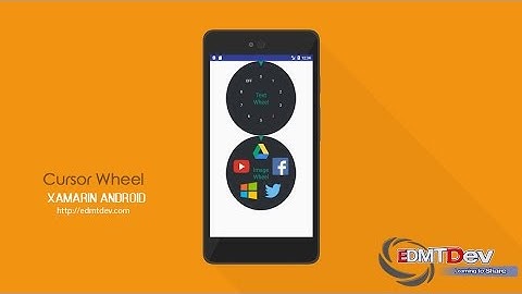 Xamarin Android Tutorial - Cursor Wheel Layout