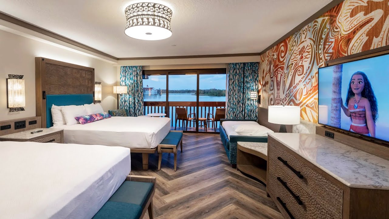 polynesian resort room tour