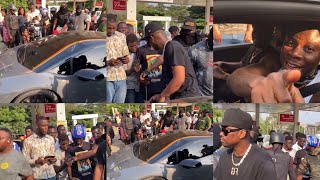 Stonebwoy Welcomes Busy Signal To Ghana Ready To Drive Him Around Town As They Set Off From Airport