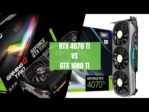 RTX 4070 Ti vs GTX 1080 Ti | 4K, Tested