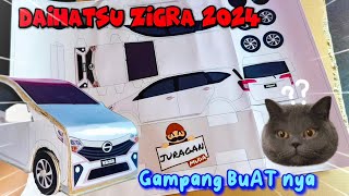 membuat miniatur daihatsu sigra mudah & gampang buat anak anak bermain | DAIHATSU SIGRACAYLA 2024