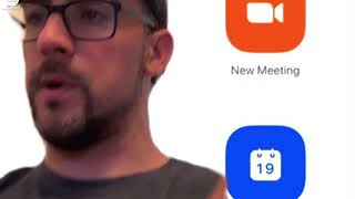 Broadcast a lecture using zoom and an iPad