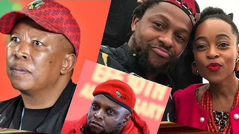 Watch EFF Julius Malema telling Mbuyiseni Ndlozi to Leave over a post by Floyd Shivambu