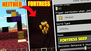 Minecraft *BEST SEED* For &quot;NEITHER FORTRESS&quot; #2