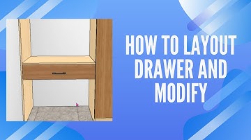 [Wardrobe FAQ] How to layout drawer and modify?|Aihouse