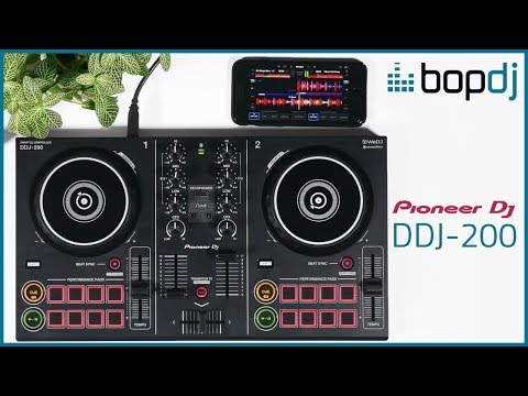 Pioneer DDJ-200 - DJing on your Smartphone with Soundcloud & Spotify! | Bop DJ