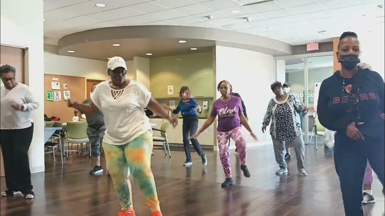 teach me how to wobble line dance - YouTube