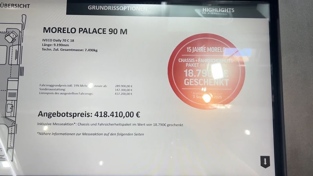 Morelo Palace 90 M (2026) – Interior & Exterior | Caravan Salon 2025 Düsseldorf