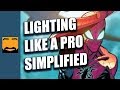 A formula for coloring light multiple light sources