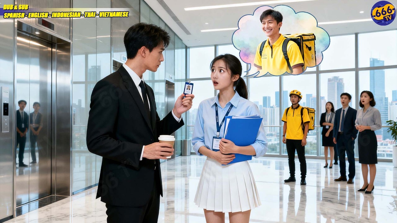 En Su Primer Día De Trabajo Choca Con Un CEO, Sin Saber Que Es Su Esposo Pobre Fingido